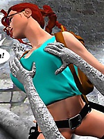 Lara Soft explore the mummy's power